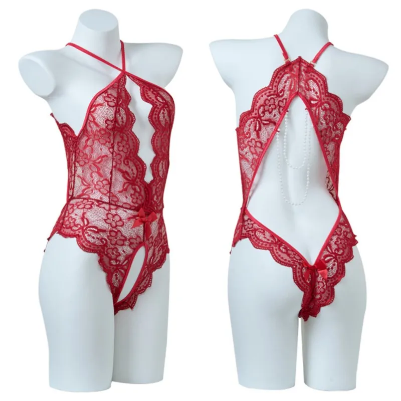 

Цельнокроеное соблазнительное Кружевное боди с вырезами, сексуальное женское нижнее белье, женское нижнее белье, эротические костюмы
