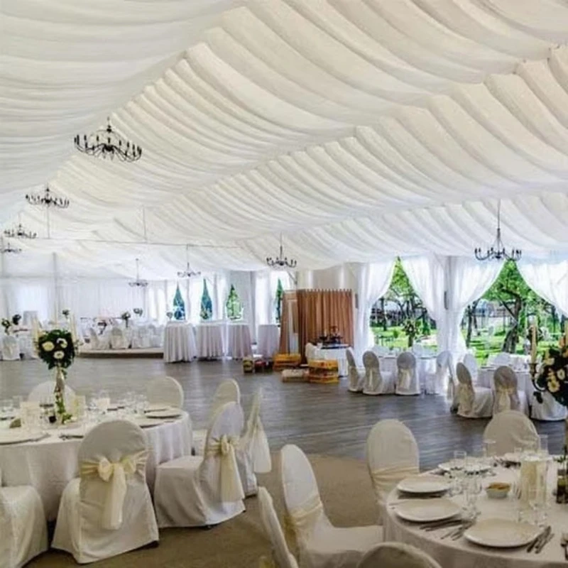 2026 New Popular Mobile Wedding Hall  for 500 People Outdoor Event Luxury Marquee Waterproof Fabric Tendas Para Eventos Em Geral
