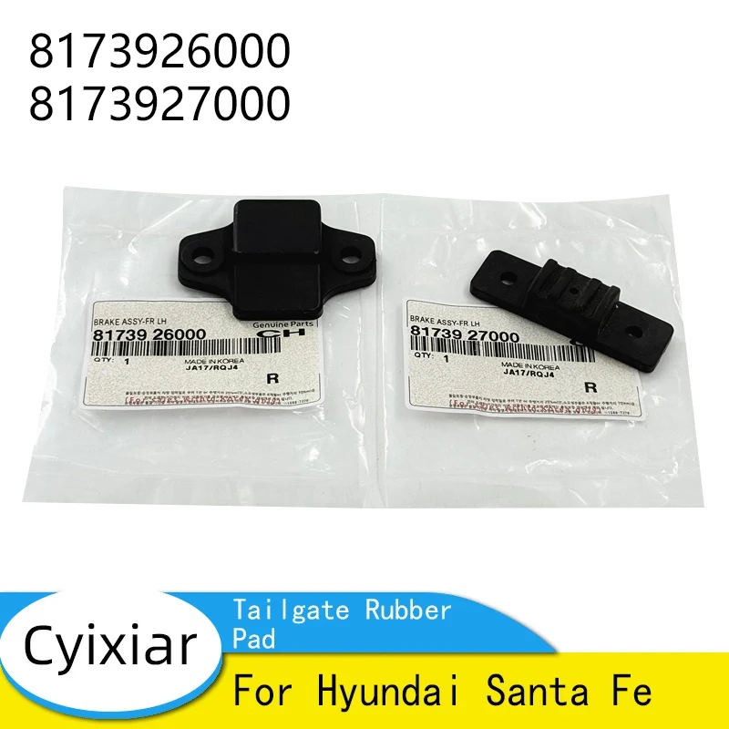 

Auto Tailgate Rubber Pad Car Trunk Buffer 81739-27000 81739-26000 8173926000 8173927000 For Hyundai Santa Fe