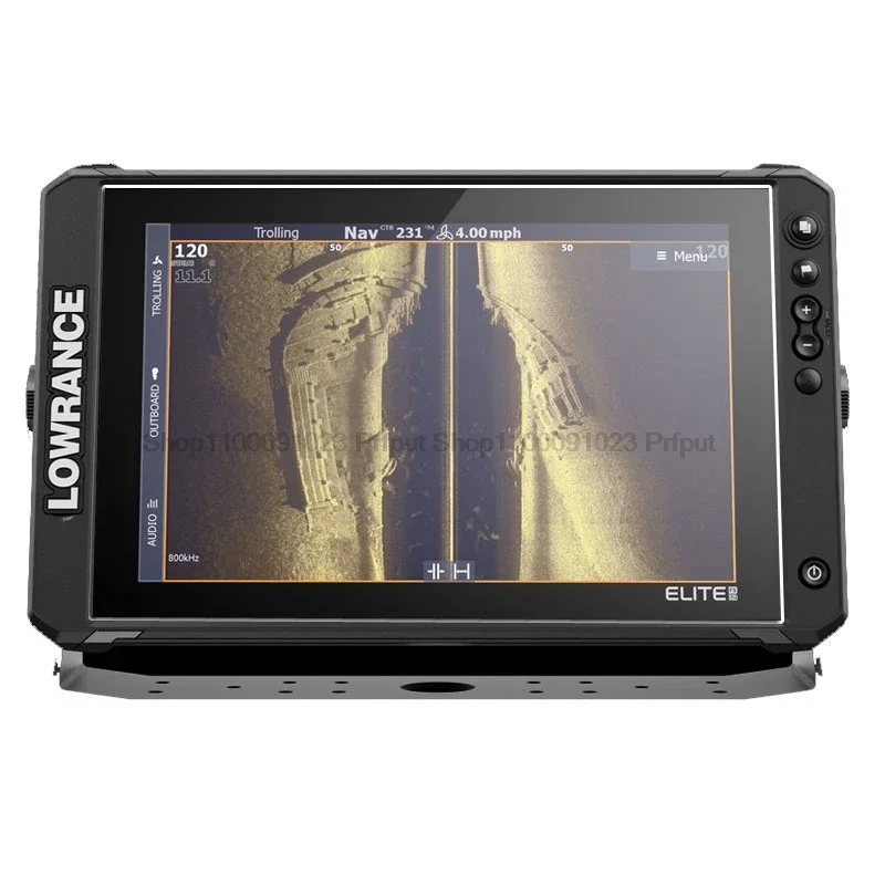 Защитная пленка из ПЭТ для 9-дюймового сенсорного экрана эхолотов Lowrance Elite FS, аксессуары, защита от царапин