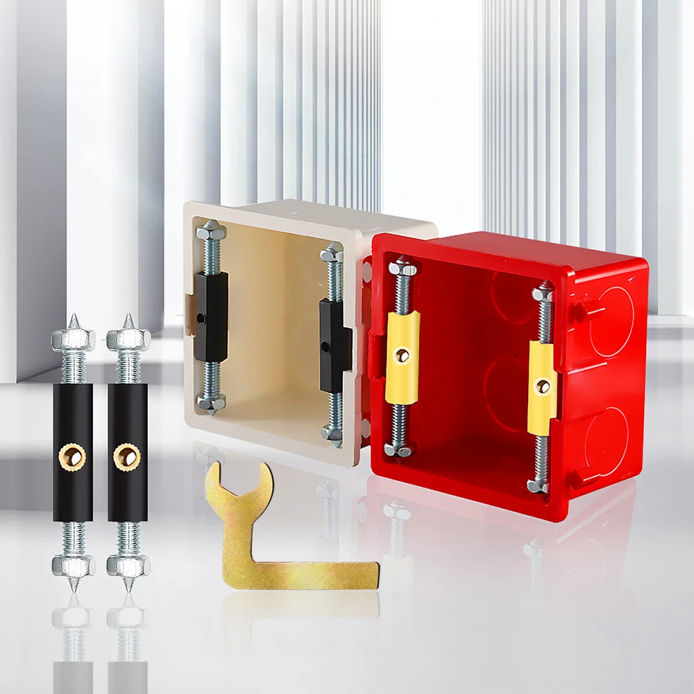 Wall Box Repair Tool Electrical Light Switch Socket Junction Bottom Boxes Repairer Cassette Embedded Insulation Support Rod 118