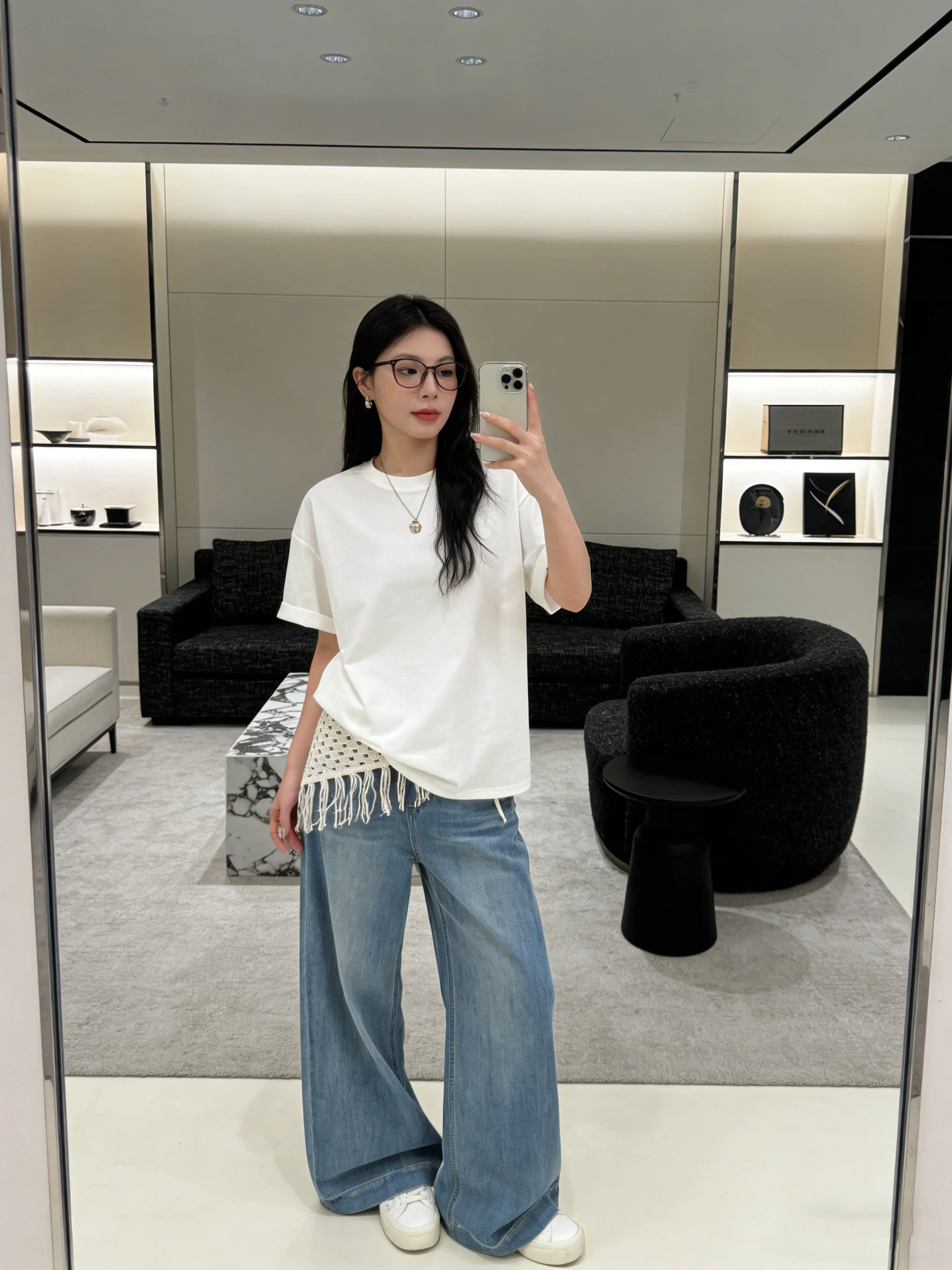 

Ретро-джинсы в американском и корейском стиле, широкие, женские, свободные, повседневные, длинные брюки, весенние, винтажные, с цветочным узором, плиссированные, тай-дай