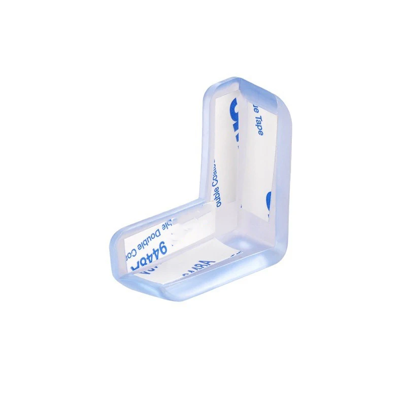 4pcs Anti-Collision Table Corner Protection Pads Coffee Table Glass Furniture Corner Transparent Silicone Protective Cover