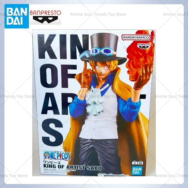 

Bandai оригинальный BANPRESTO аниме ONE PIECE KING OF ARTIST KOA Sabo ПВХ фигурка Коллекционная модель игрушки подарки AS
