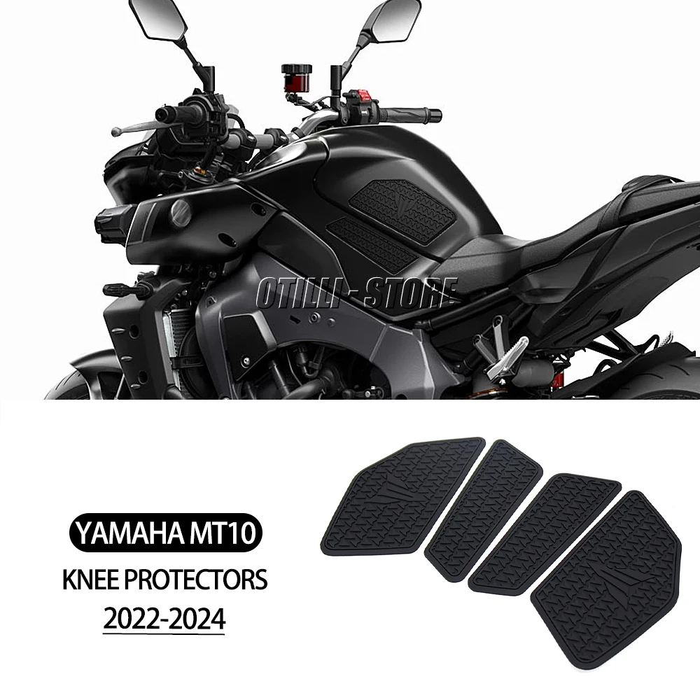 

New Motorcycle Tank Traction Pad Anti Slip Sticker Gas Knee Grip Protector For Yamaha MT10 MT-10 mt10 mt 10 2022-2024 2023