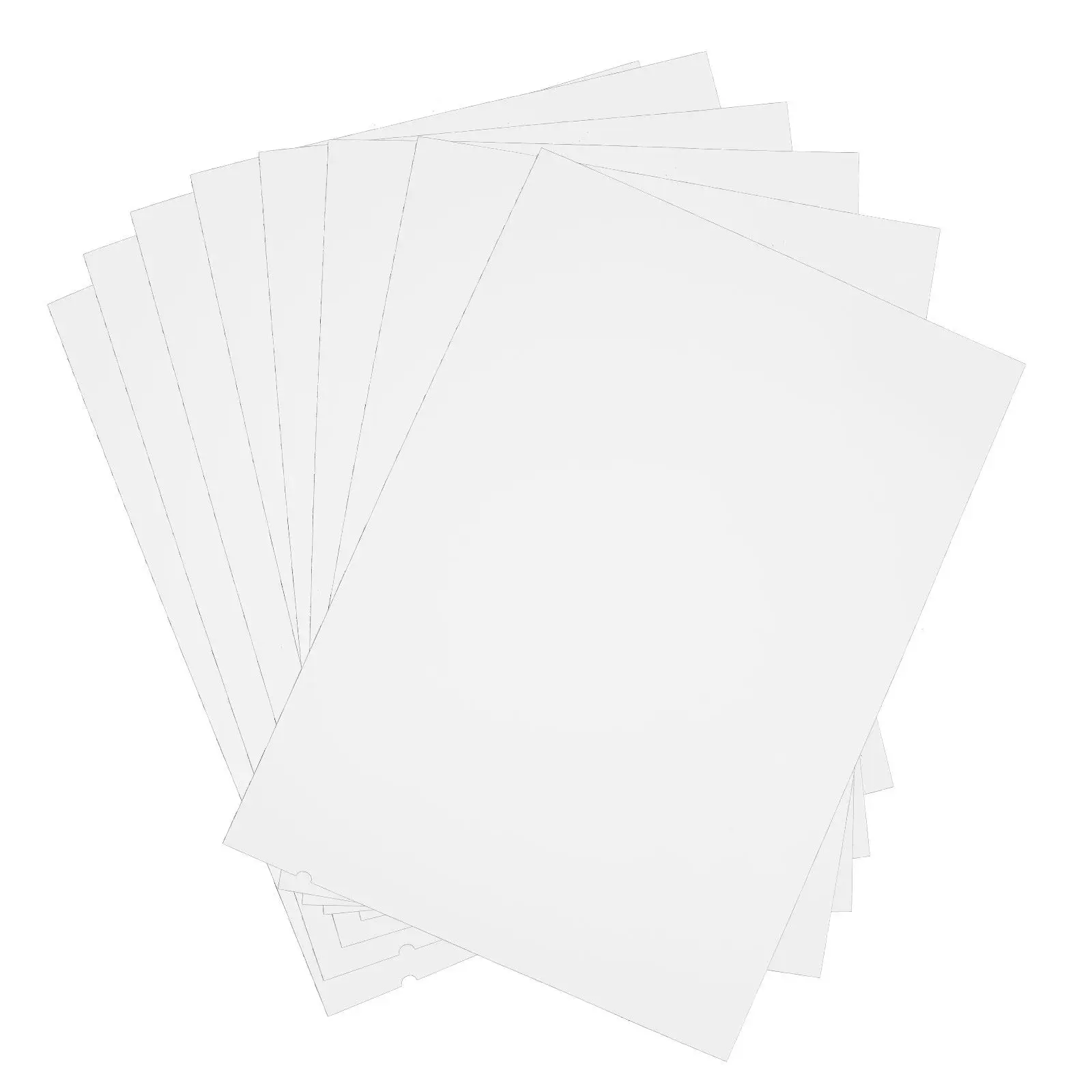 

10 Sheets Photographic Photo Paper Glossy Double-Sided Printer Paper High Definition Spray Ink Printing Sheet for Multiple Use
