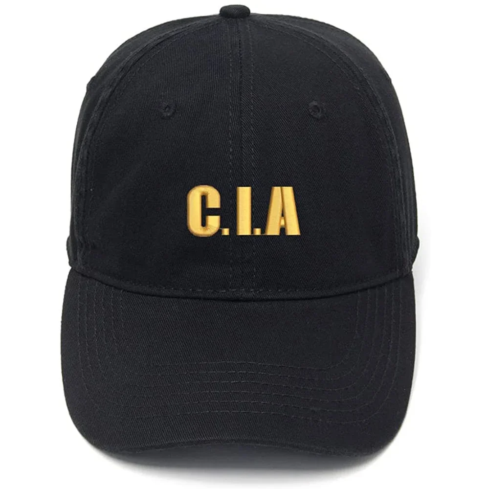 

Lyprerazy Men's Baseball Cap for CIA Central Intelligence Agency Embroidery Hat Cotton Embroidered Casual Baseball Caps