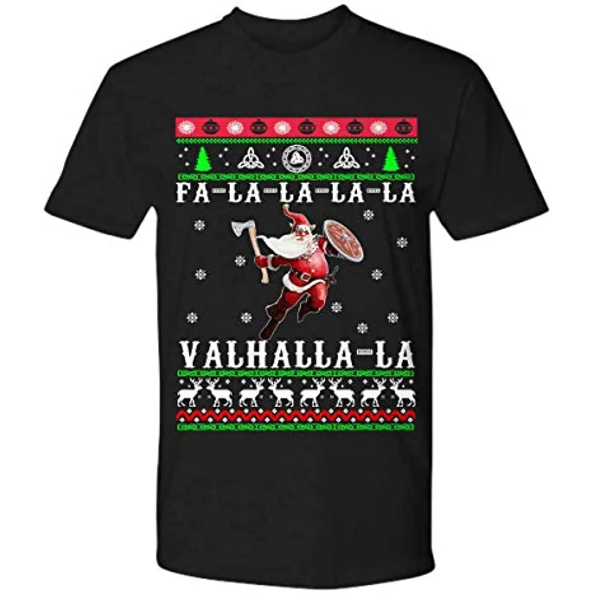 

Funny Santa Claus Ugly Christmas Sweatshirt T-Shirt 100% Cotton O-Neck Summer Short Sleeve Casual Mens T-shirt Size S-3XL