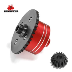 RS RC Metal Differential Case with Steel Main Gear Spur Gear for Tamiya TT02 TT02B XV02 1/10 RC Car Upgrade Parts Accessories