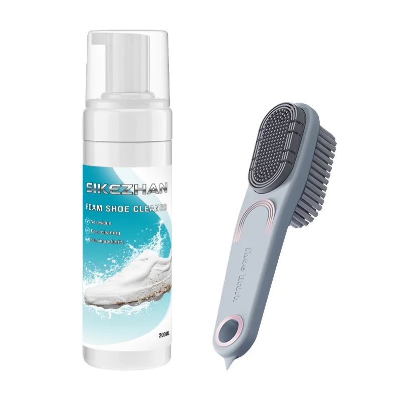 Sneaker Cleaning Kit with Foam Cleaner & Dual Brush product image