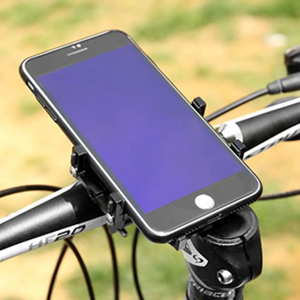 Motorbike Phone Holder Strong Load Bearing Bicycle Phone Holder Impact-resistant Phones Fixing Convenient