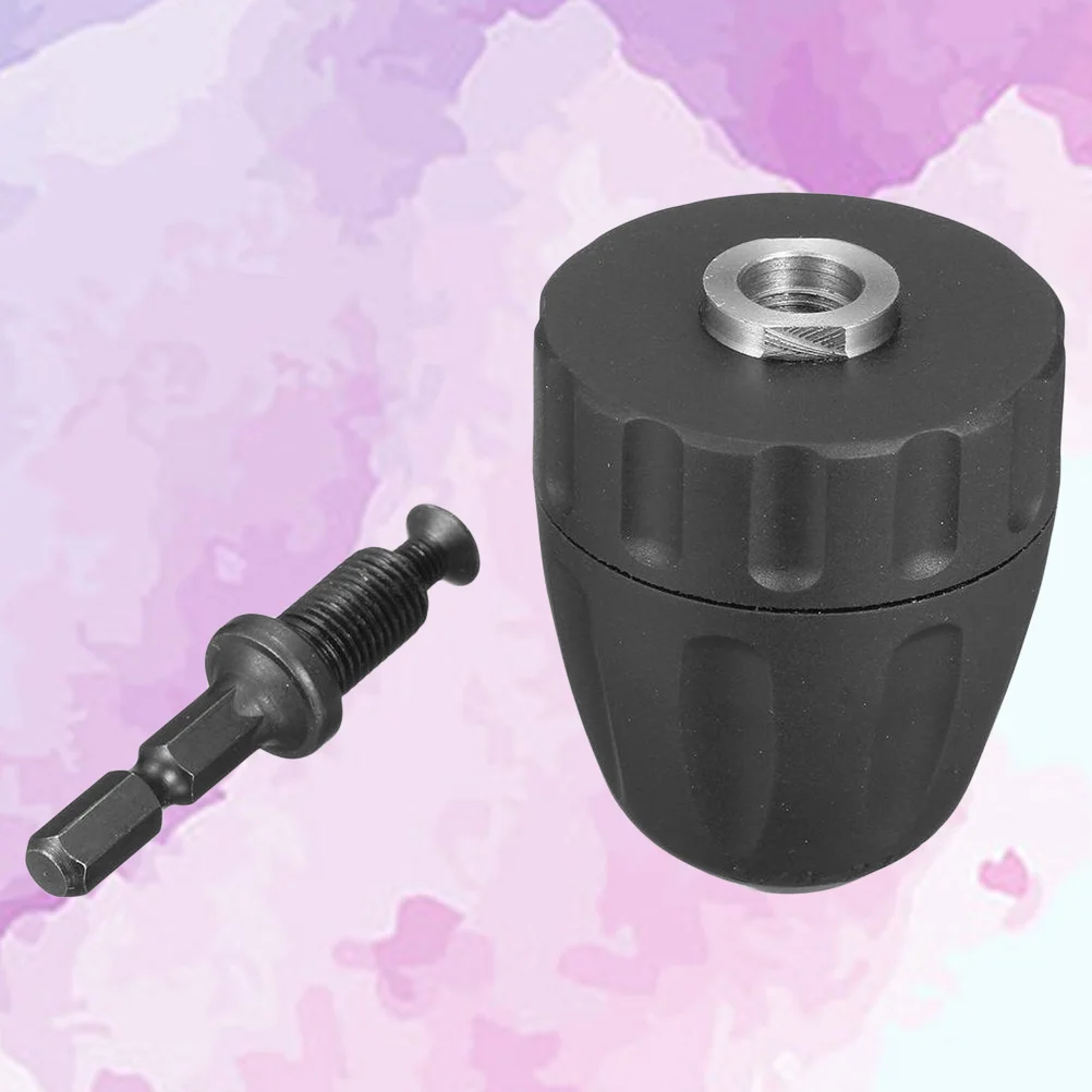 

Keyless Steel Drill Chuck Self Locking Adapter Clamp 08-10Mm Converter for Power Hand Electric Drill Chuck Key