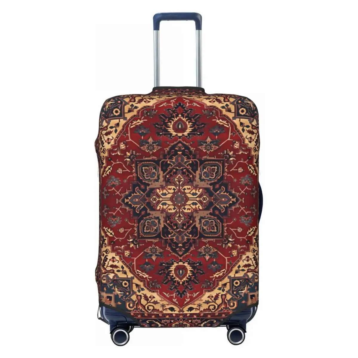 

Iran Persian Rug Suitcase Cover Travel Protection Flight Practical Luggage Case