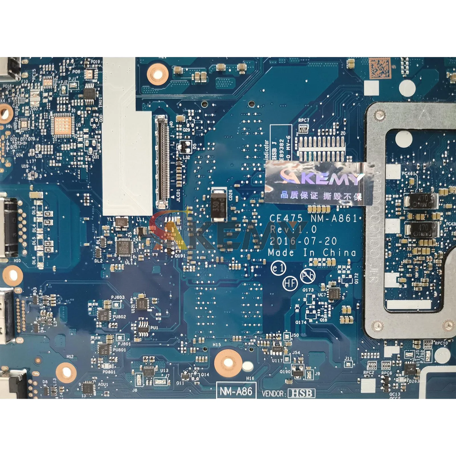 NM-A861 لينوفو ثينك باد E475 مع A6 A10 CPU DDR3 اللوحة الأم للكمبيوتر المحمول 100% تم اختبارها بشكل جيد #6
