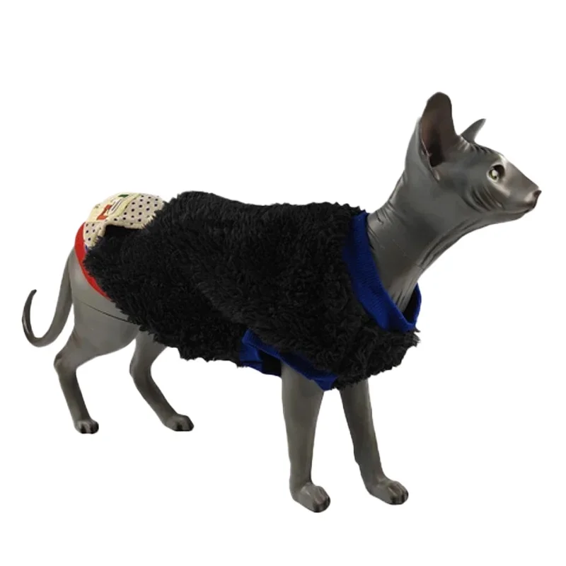 

Cat Sweater Puppy Coat Thicken Warm Pet Clothes Winter Cat Outfits Kitten Small Dogs Winter Pets Acessorios Jacket Cat Clothing