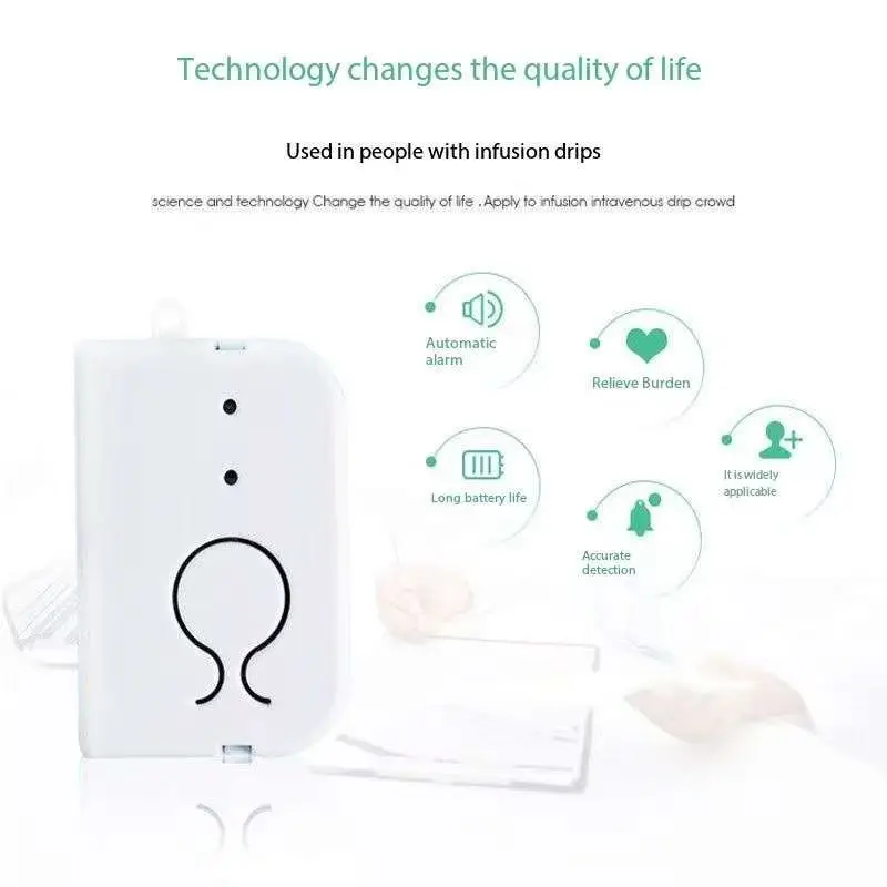 

5 шт. Автоматический USB-перезаряжаемый монитор для контроля инфузий и капельниц с функцией сигнализации для домашнего использования