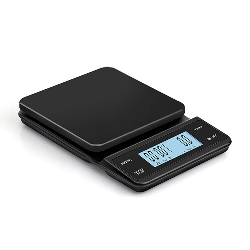 Electronic Scale Lcd Press Screen USB Charging Bar Scale Timing Kitchen Scale Hand Coffee Electronic Scale