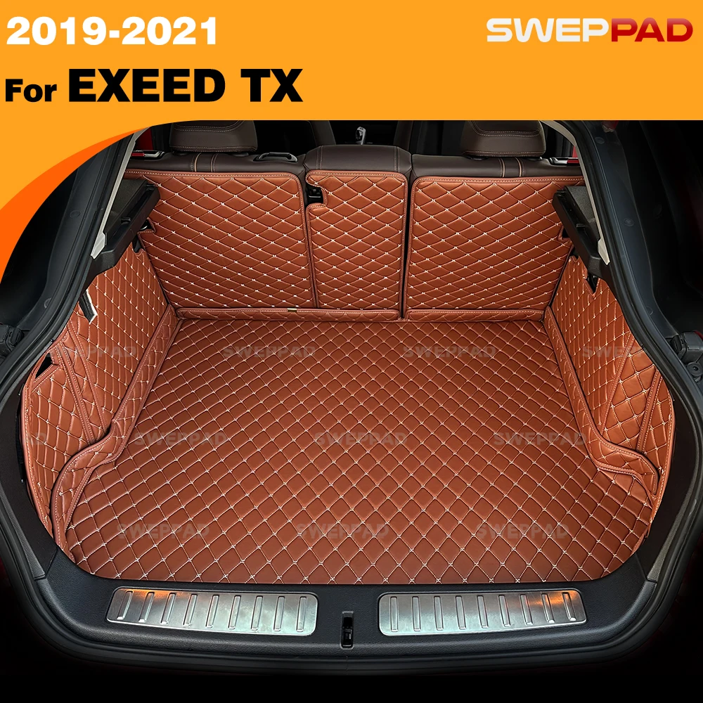 

Для EXEED TX 2019 2020 2021, автоматический коврик для багажника с полным покрытием, автомобильный защитный коврик, грузовой вкладыш, аксессуары для интерьера