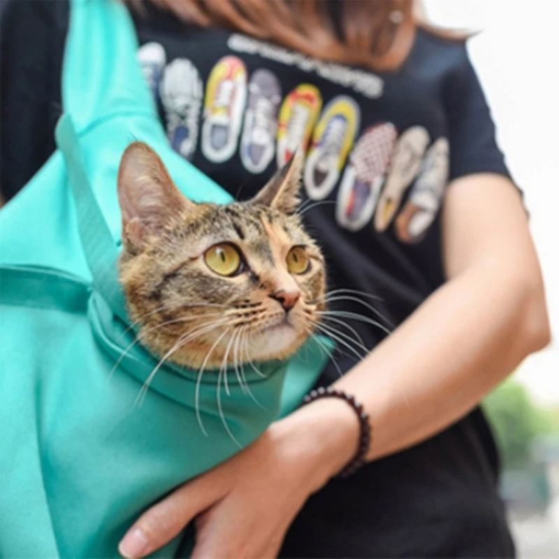 Waterproof Soft Carry Bag Pet Kitten Sling Outdoor Adjustable Blet Shoulder Bags Trimming Dropshipping