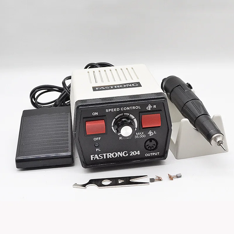 

Portable Dental Plaster Grinder, 35000 RPM Micro Motor Polisher for Lab Trimming & Model Finishing.