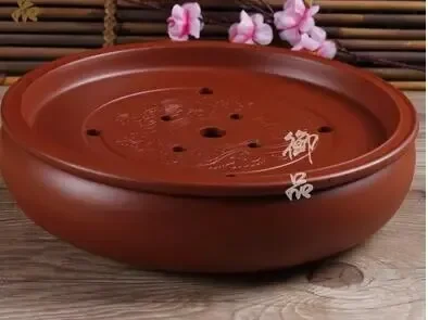 

Чайный поднос ручной работы Исин Redware (фиолетовая глина) Керамические наборы, традиционный китайский стол