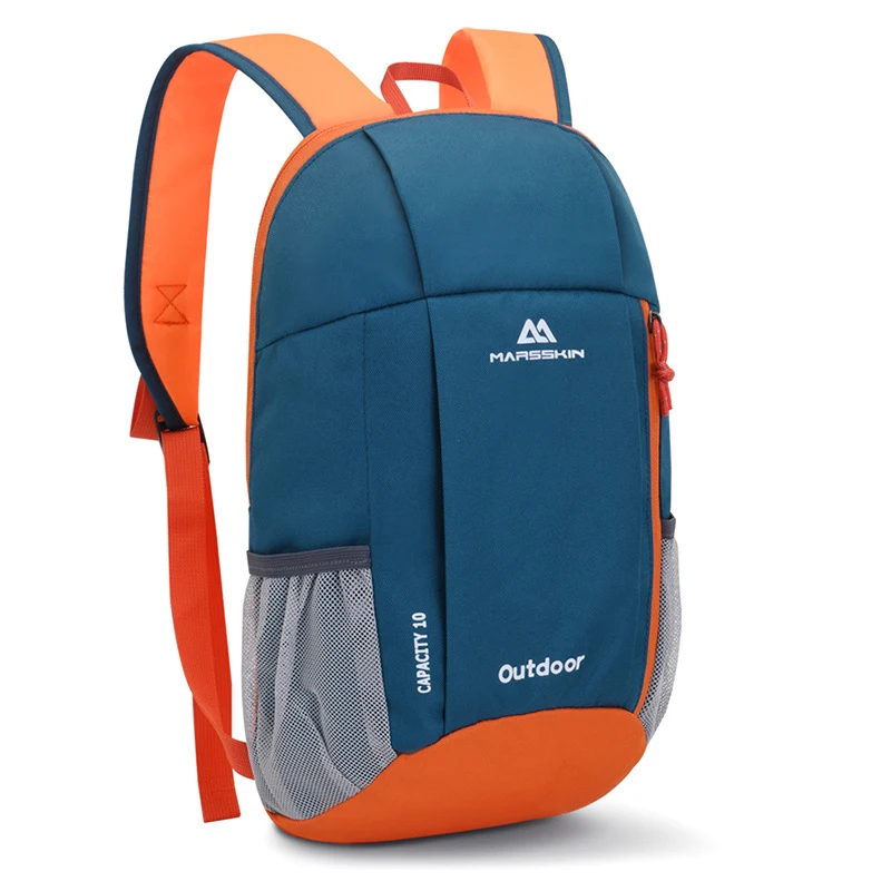 Outdoor-Sportrucksack Leichter Reiserucksack, Multifunktionaler Wanderrucksack für Männer und Frauen Wasserabweisender Casual Tagesrucksack 10L
