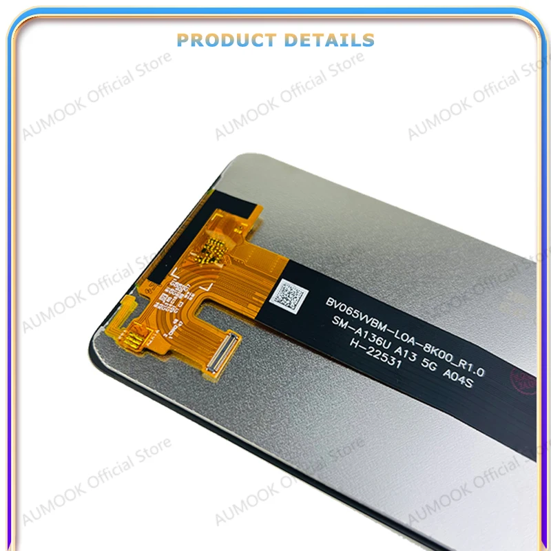 Dla Samsung Galaxy A04s Wyświetlacz LCD Ekran dotykowy Digitizer Panel montażowy A047F A047M Wymiana ekranu LCD telefonu Części naprawcze — zdjęcie produktu 6