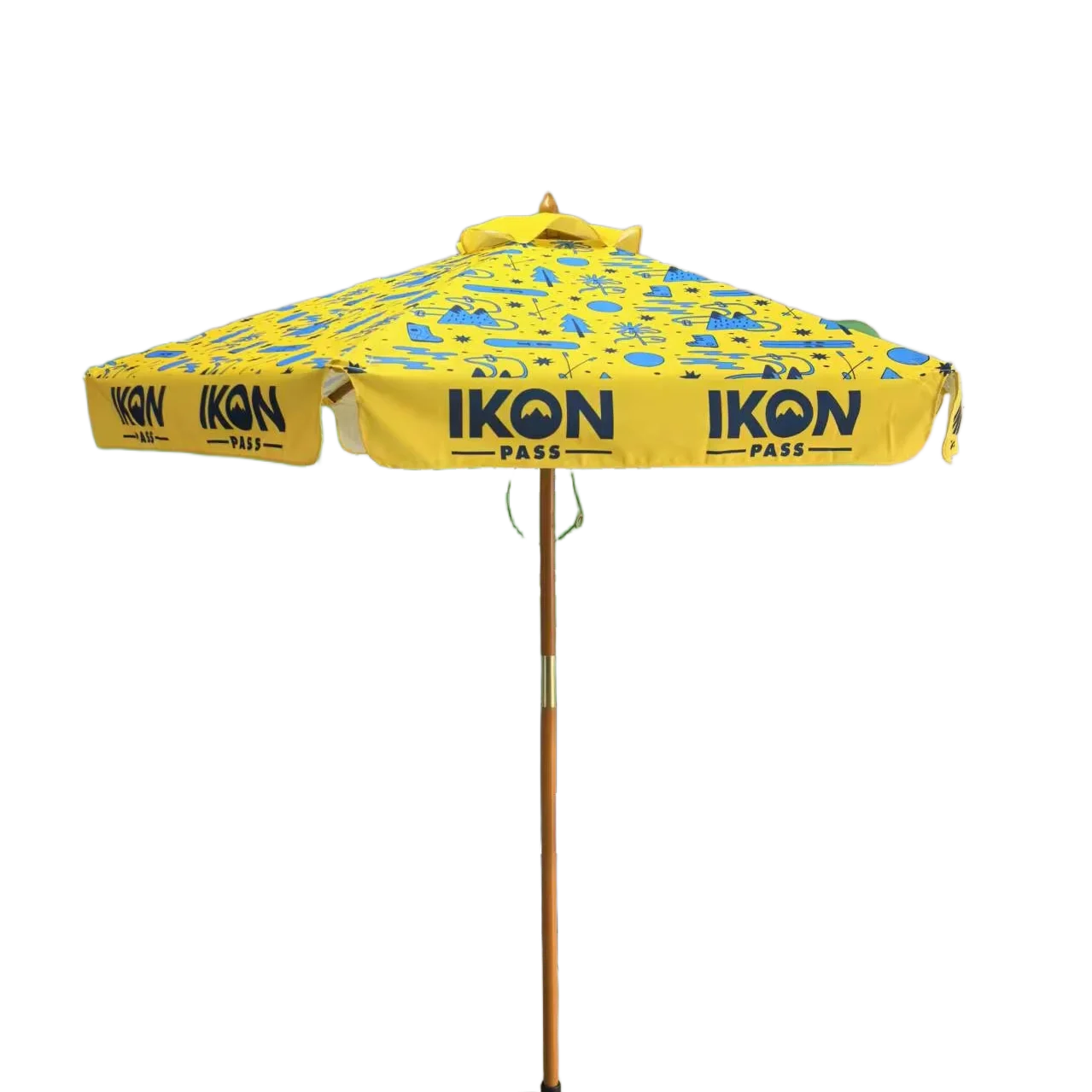 Commercial Printing Logo - 7',7.5',9',Outdoor Promotional Commercial Wooden Printed Branded