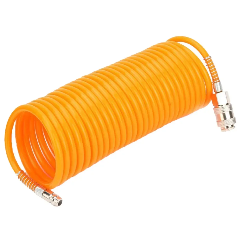 Air Compressor Hose Tube 5x8x7.5m PE Air Compressor Hose Tube Pneumatic Garden Tools With Quick Connector  Power Tool