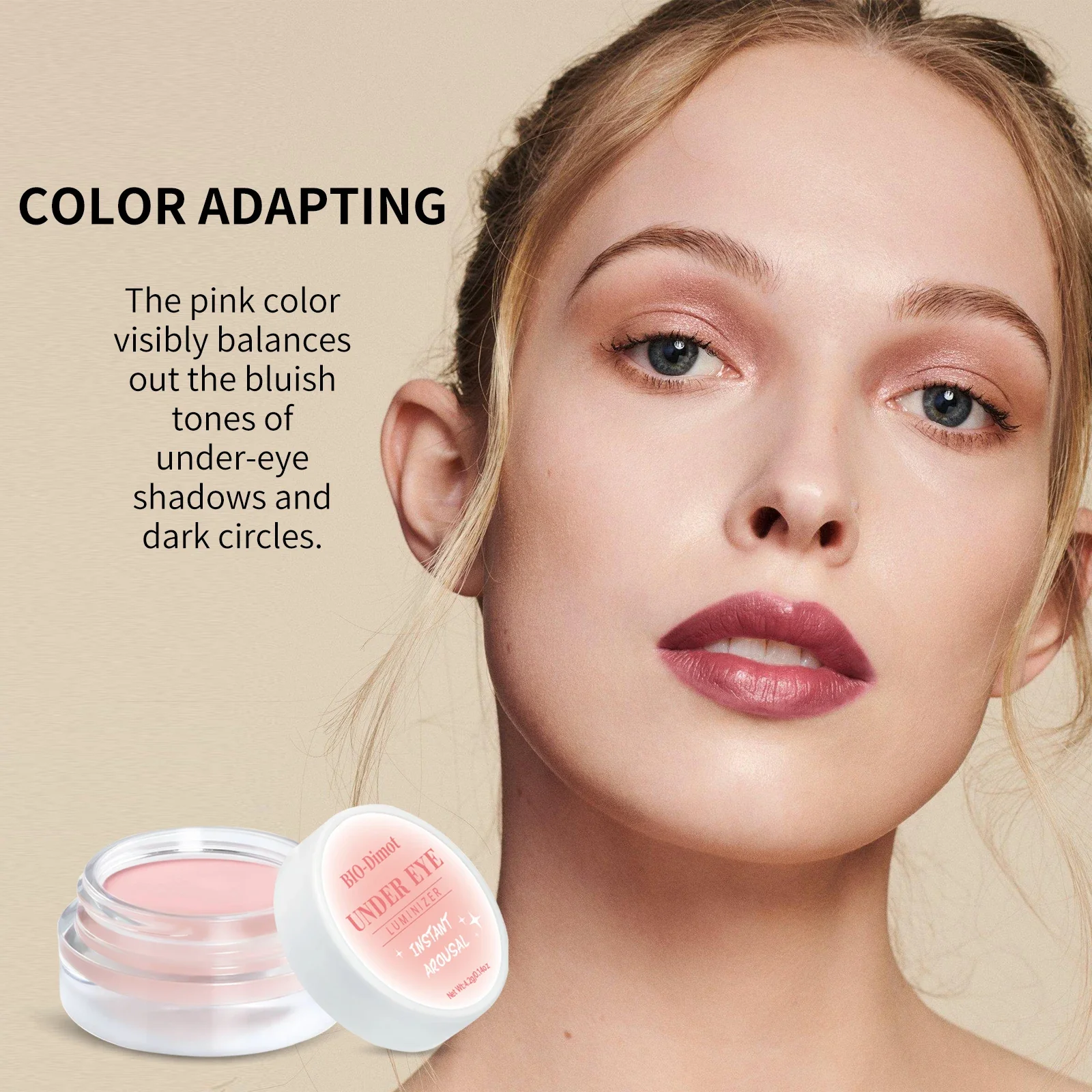 디모트 컨실러 다크서클 제거 피부 밝게 투명하고 자연스러운 피로의 징후 제거 안색 개선