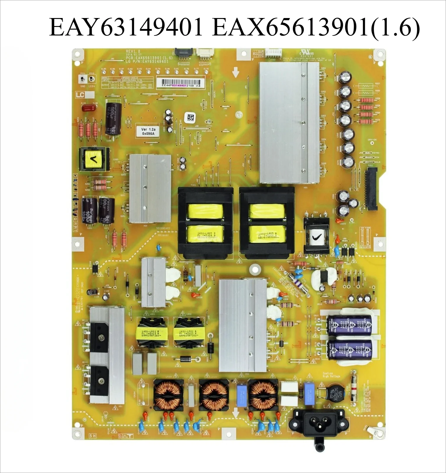 Genuine EAX65613901(1.6) EAY63149401 Power Supply Board is for 49UB8200 49UB8500 49UB8300 55UB8200 55UB8300 55UB8500 55UB9500 TV