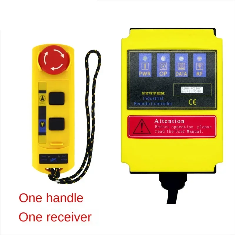 A2HH Electric Hoist with Direct Control Type Industrial Remote Control Built-in Contactor with Emergency Stop