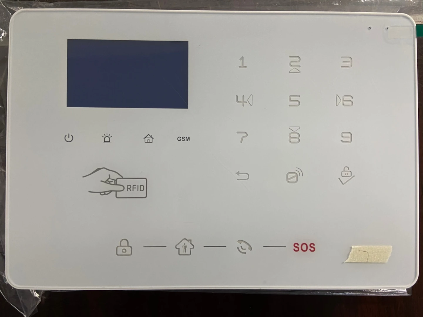 Nouveau airies Système D'alarme SOS ElmainAlarm 12V Sortie Sans Fil Tuya Smart Life 4G WIFI Kit D'alarme À Domicile YL-007WT4Q