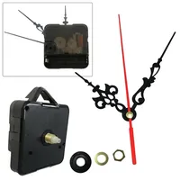 1Set Clock Mechanism Silent Quartz Movement Machine Wall Hands Pointer Set Clock Table Long Shaft DIY Watches Repair Tool