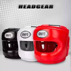 Best Boxing Headgear Training Sparring Safety Head Guard for MMA Kickboxing Trainees Muay Thai and Boxing Helmet for Adult Men