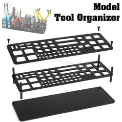 Screwdriver Storage Rack Holder Screwdriver Organizers for Hex Cross Screw Driver RC Tools Kit Garage Workshop Tool Box Cabinet