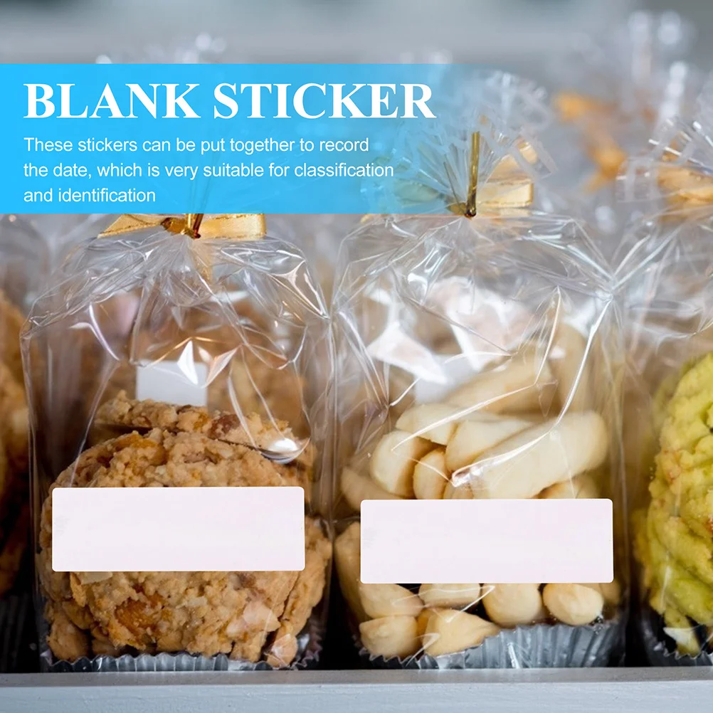 2 لفات ملصقات لاصقة فارغة لتصنيف علامة التبويب مكتب التموين المنزل استخدام ملصقات للتسمية تنظيم الحل علامة المجلد #2