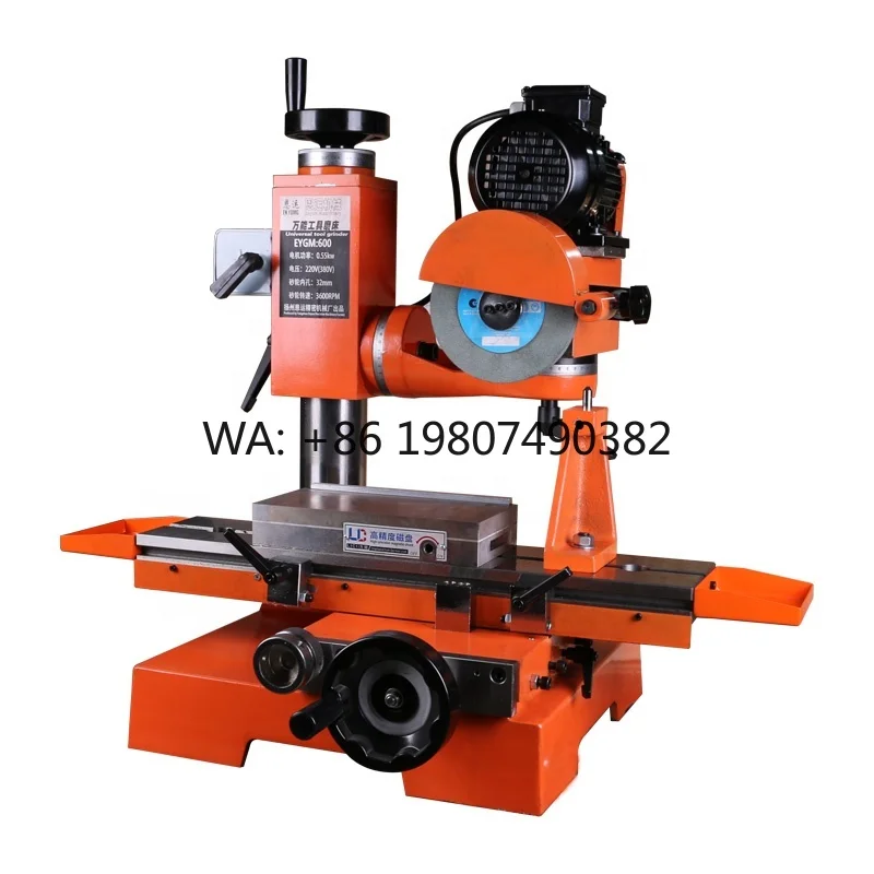 

Universal Tool Cutter Grinder EY-GM600 Mini Industrial Grinding Machine for Milling Tool Precision Polishing