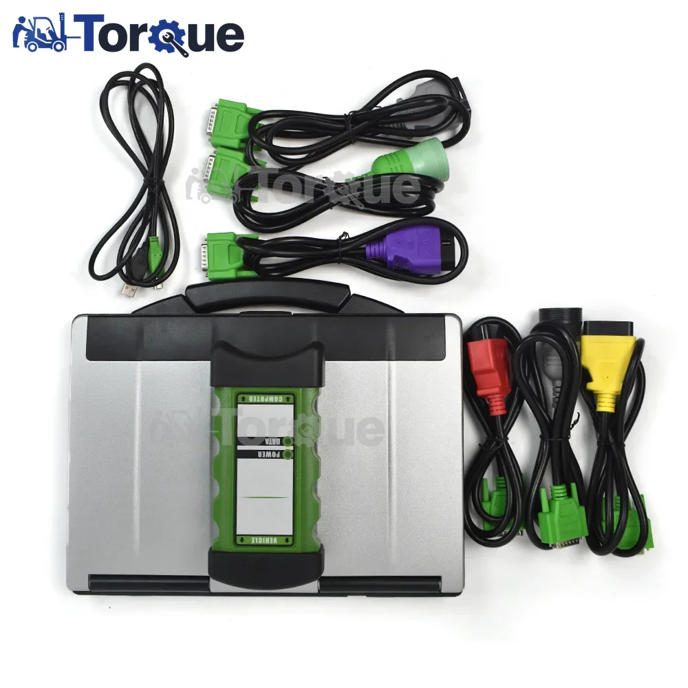 Commercial Fleet engine Truck Diagnostics Scanner Tool with Noregon Heavy truck diagnosis DLA +Toughbook CF53 laptop