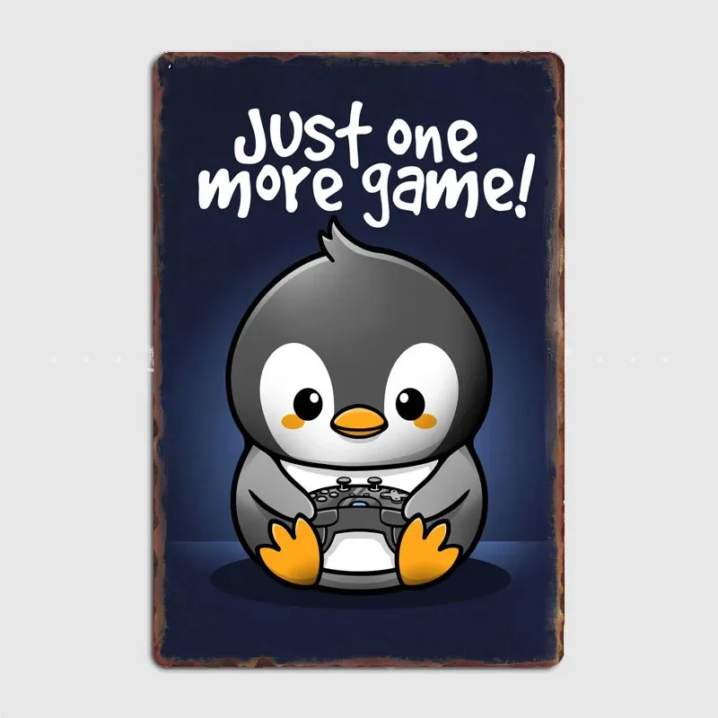 Penguin one more game  Exquisite Plaques Featuring ，Great Addition to Your Home and Bar Decor，Easy and Convenient to Mount