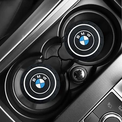 Car Goods Car Anti Slip Coaster Anti-noise Water Cup Pad Cushion For BMW M E34 E36 E60 E90 E46 E39 E70 F10 F20 F30 X5 X6 X1 M3