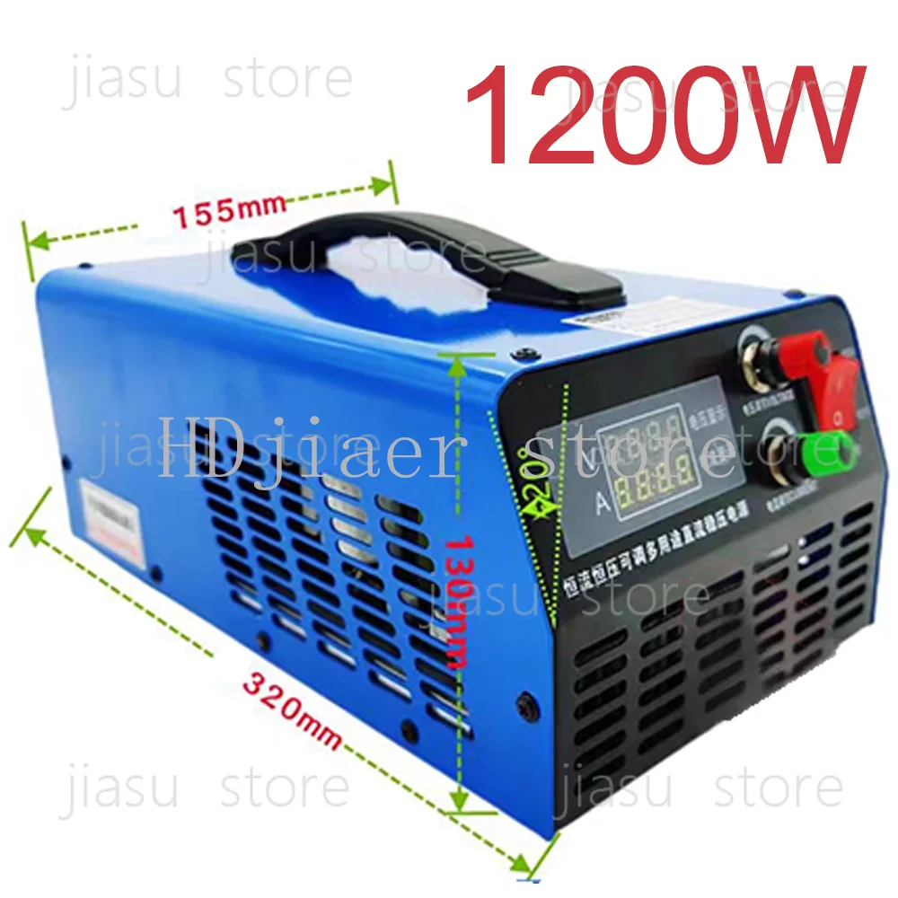1200W Adjustable Voltage Current Lithium Lead-acid LiFePO4 Battery Charger 0-30V 0-85V 0-160V 0-300V 0-40A 0-15A 0-8A 0-4A