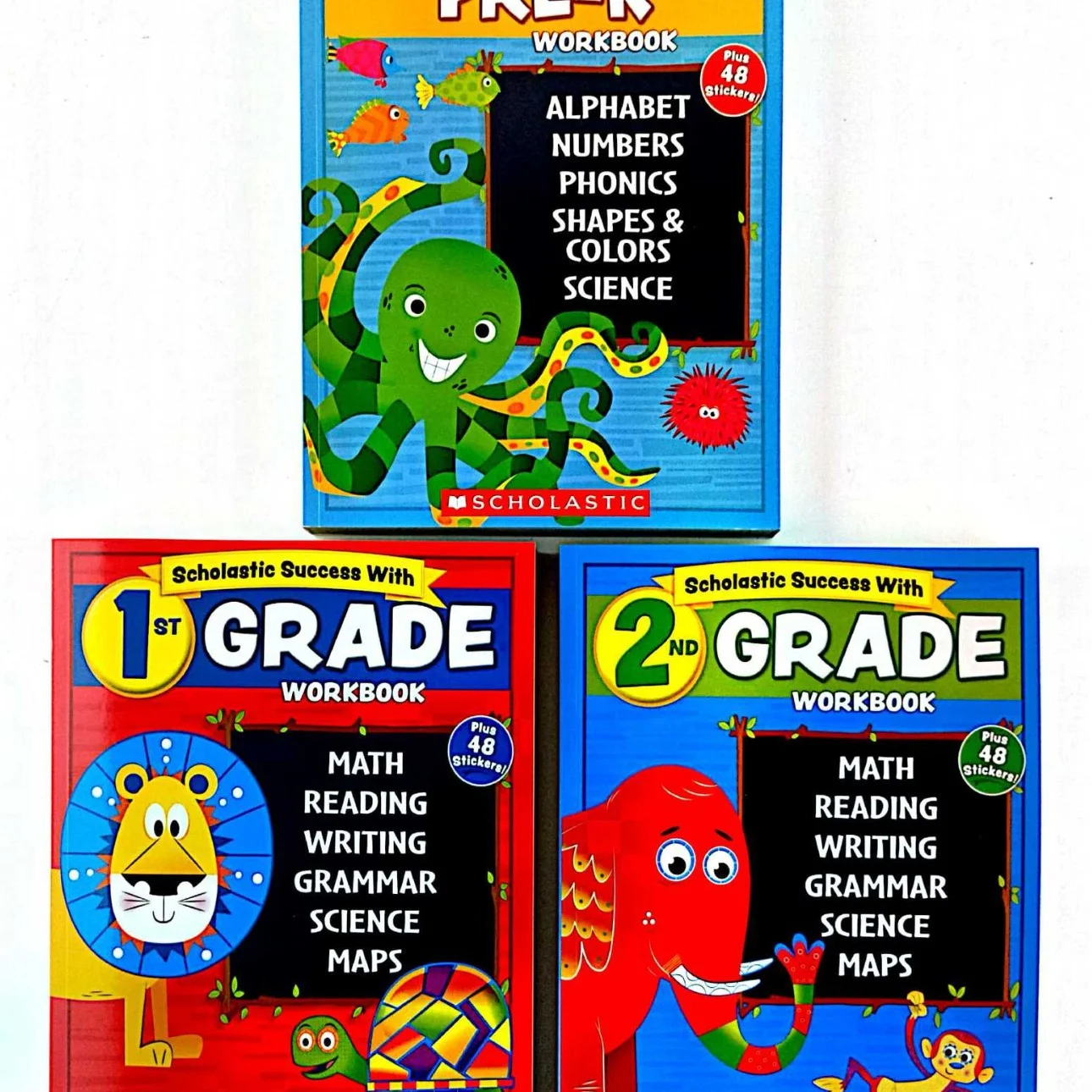 

Шоласский суккис с рабочей тетрадью PRE-K/Grade2 3 тома