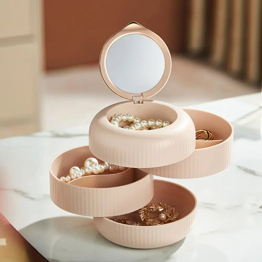 

Jewelry Holder Practical 4 Layer Earring Holder Wear-resistant Jewelry Box Multiple Layer Jewelry Holder Bedroom Supply