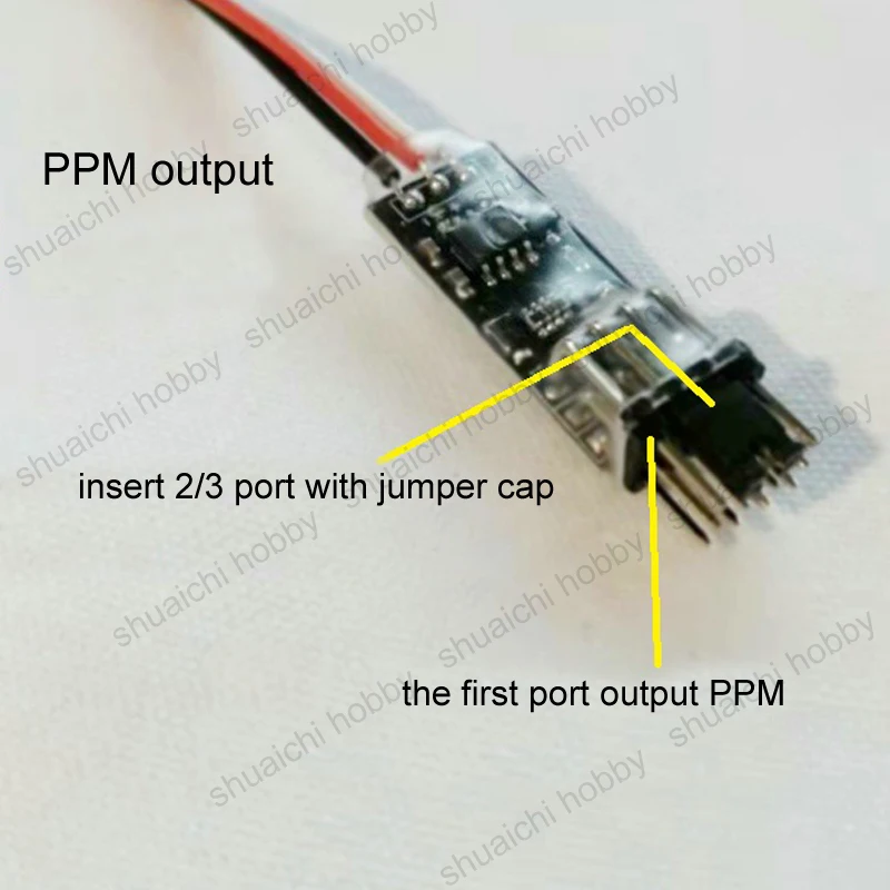 2PCS 3.3V-5.5V SBUS to PWM Converter Steering Gear ESC Signal Conversion 4CH PWM/Single-Channel PPM Output for RC Model Airplane