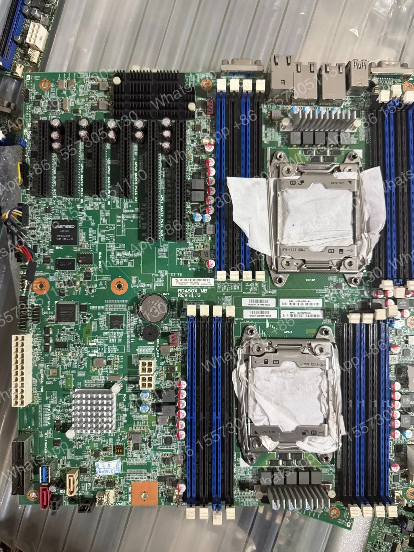 RD450X main board Dual X99 server main board C612 chip e