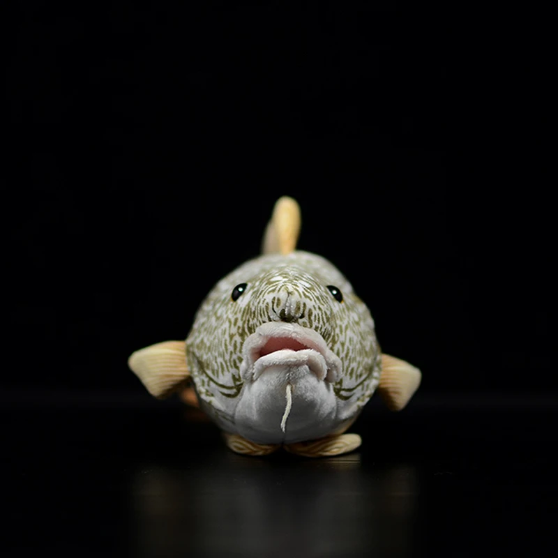 Cute Simulation Codfish Cod Stuffed Plush Toy Soft Doll Adorable Gadus Realistic Eleginus Gracilis Depth Ocean Animal Model