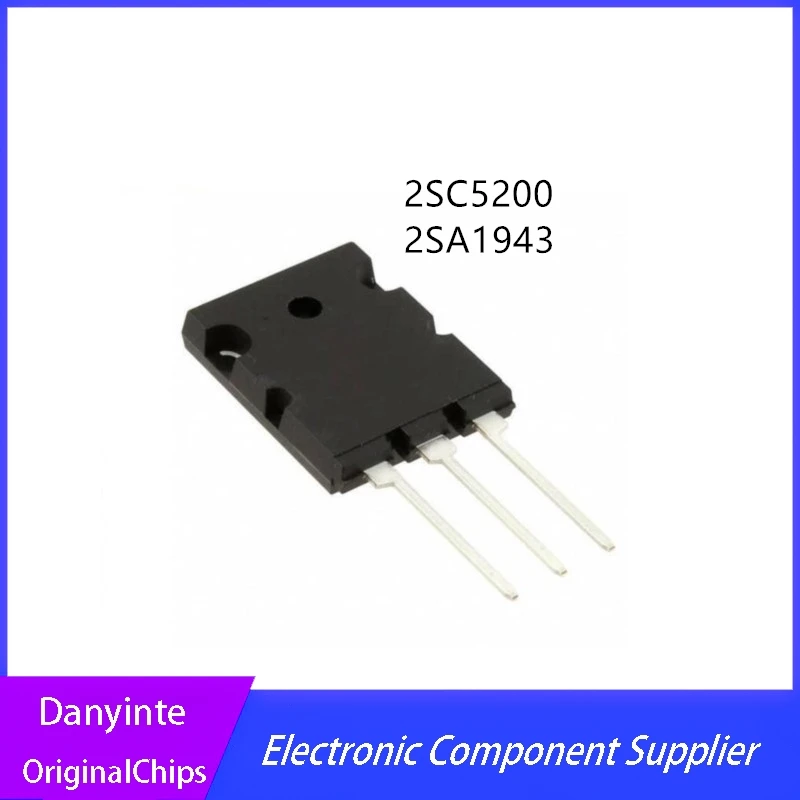 

5Pair/Lot 2SC5200+2SA1943 C5200 A1943 TO-3PL