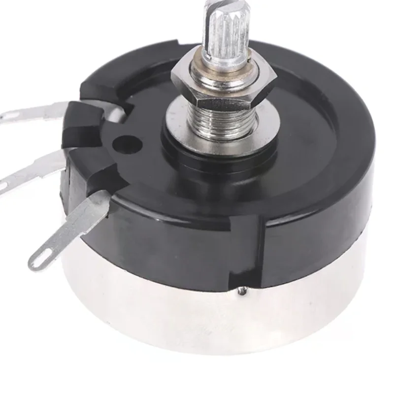 8 Ohm Potentiometer WX200 High Power 15W, Double-Wire Wound & 15mm Shaft-Length Audio Attenuator
