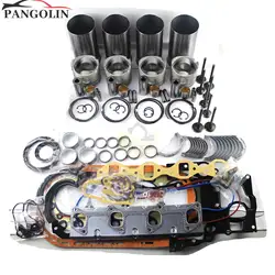 Engine Overhaul Rebuild Kit for Isuzu 4JB1 2.8L Non-turbo Engine Mustang Bobcat 843 853 1213 960 2060 Loader w/ 3 Month Warranty